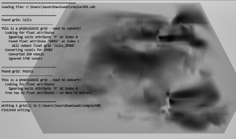 A tool for converting physics simulation data from a proprietary format